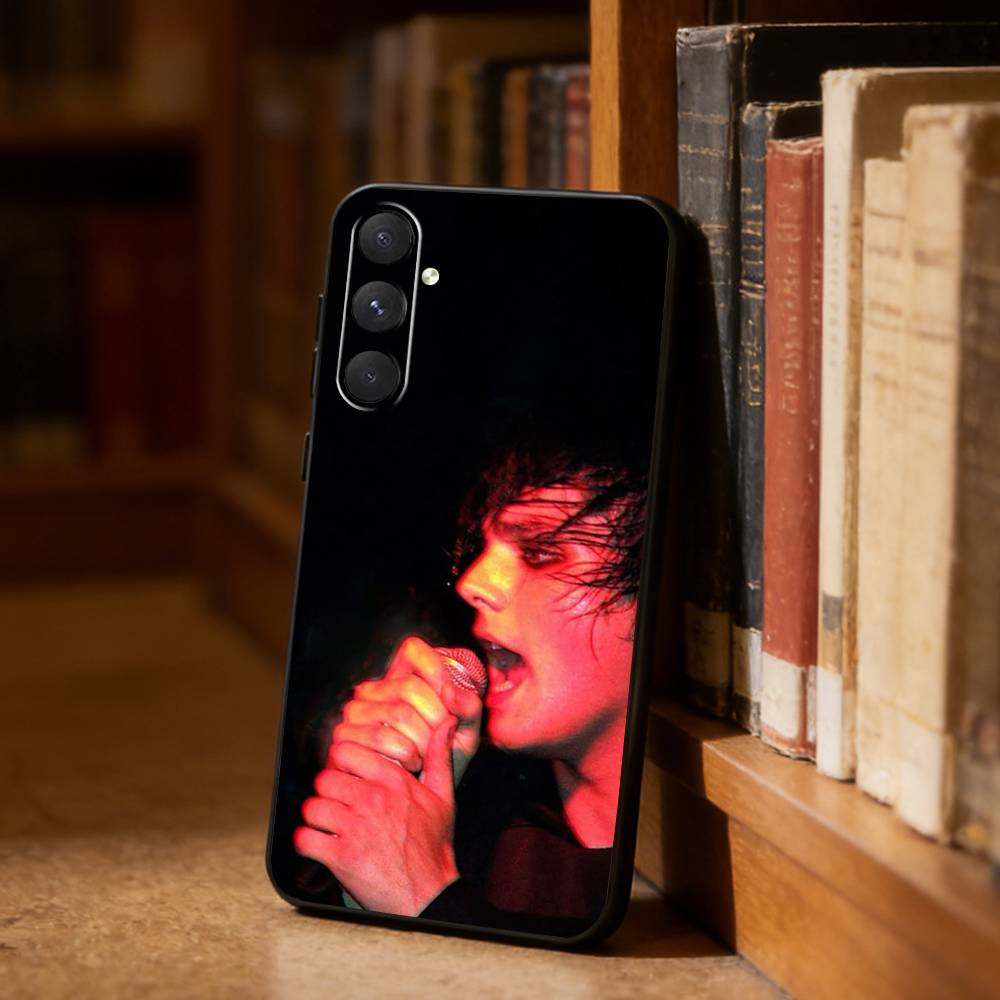 

Cool G-Gerard Way Phone Case For Samsung S26,S25,S24,S23,S22,S21,Plus,Fe,Lite,Others Black Cover Samsung S21 s305G