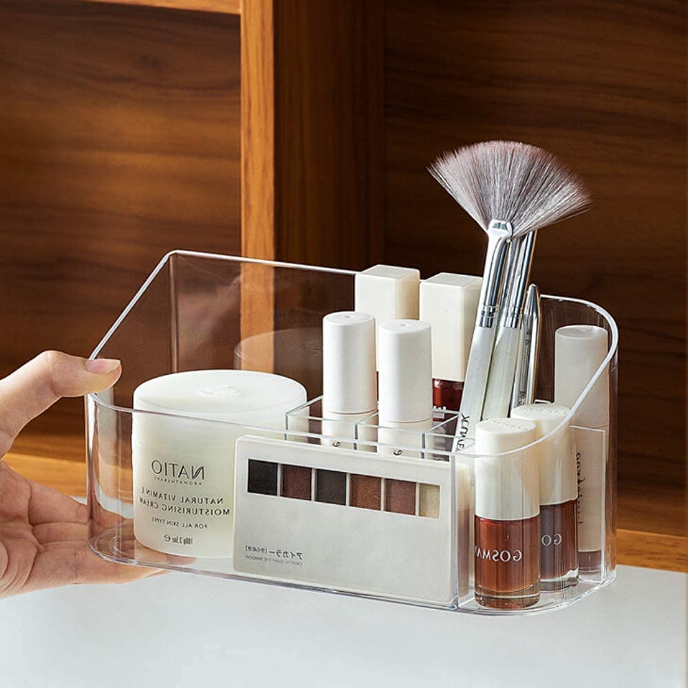 Makeup brush makeup brush pen desktop pen small item desk divider plastic lipstick storage makeup brush small item hanger holder, organizer, holder,