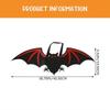 Halloween Dog Bat Wing Costume Comfortable 5Pcs Pet Dress Up Outfit