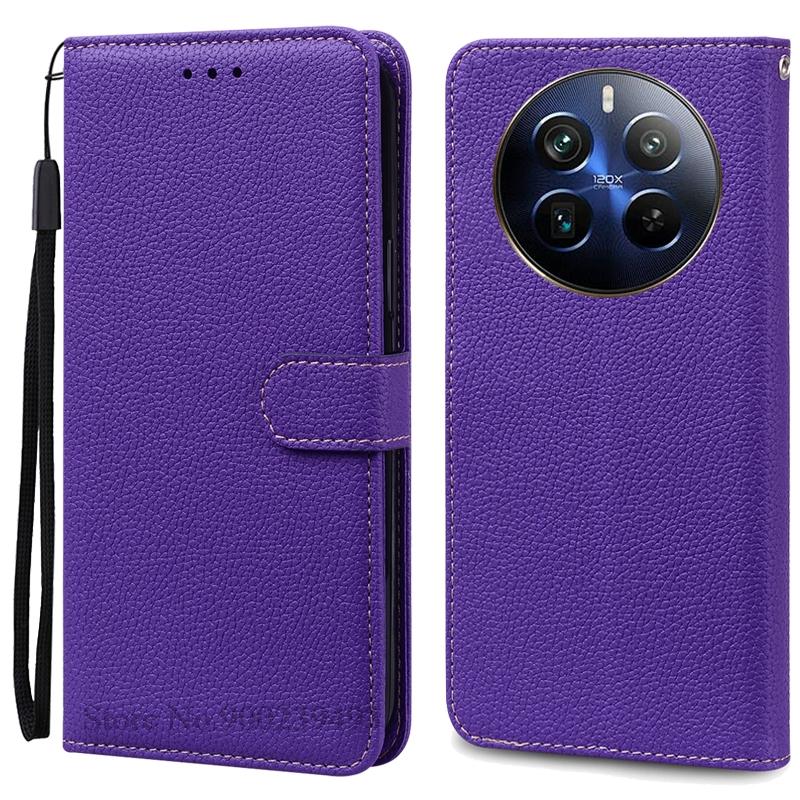 For Realme 12 Pro Plus Case Leather Wallet Flip Cover Phone Case For Realme 12 Pro 5G Case Coque Fundas For Realme 12 Pro+ Cover