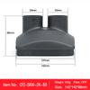42/60/75/90mm 2KW / 5KW Car Air Outlet Vent Cover For Air Diesel Parking Heater Parts Webasto Heater Truck Bus Caravan