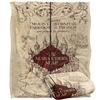 Harry Potter Marauders Map Blanket