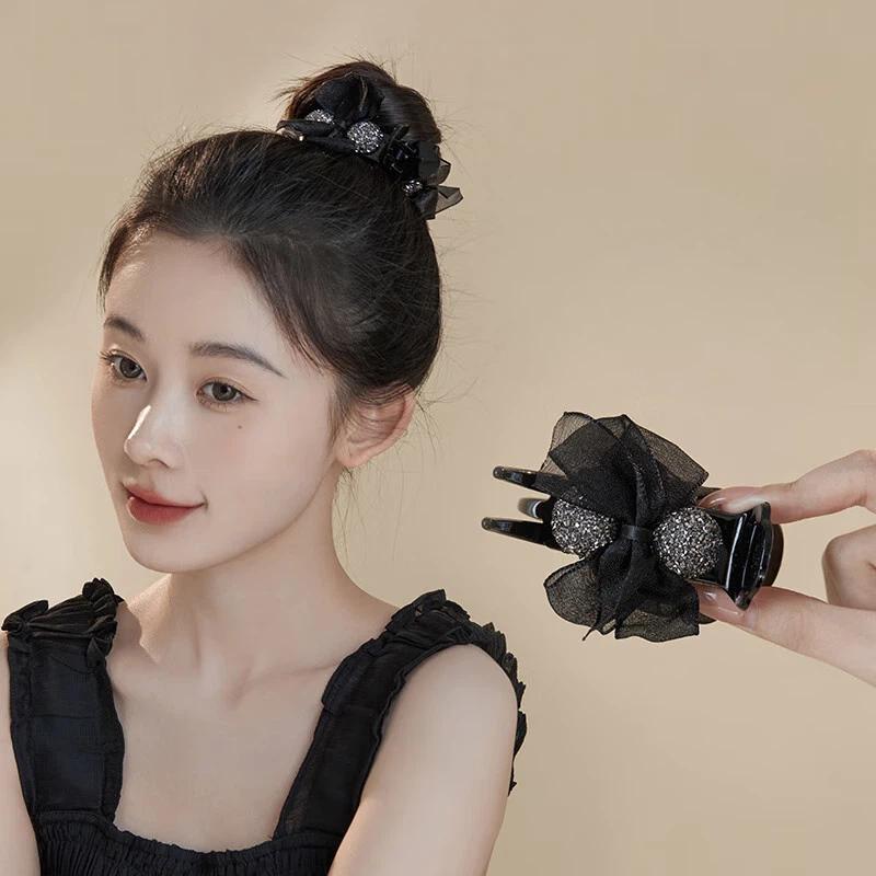 CHIMERA Large Shark Clip, Hair Accessory, Bow Claw Clip, Hairpin, Hair Barrette