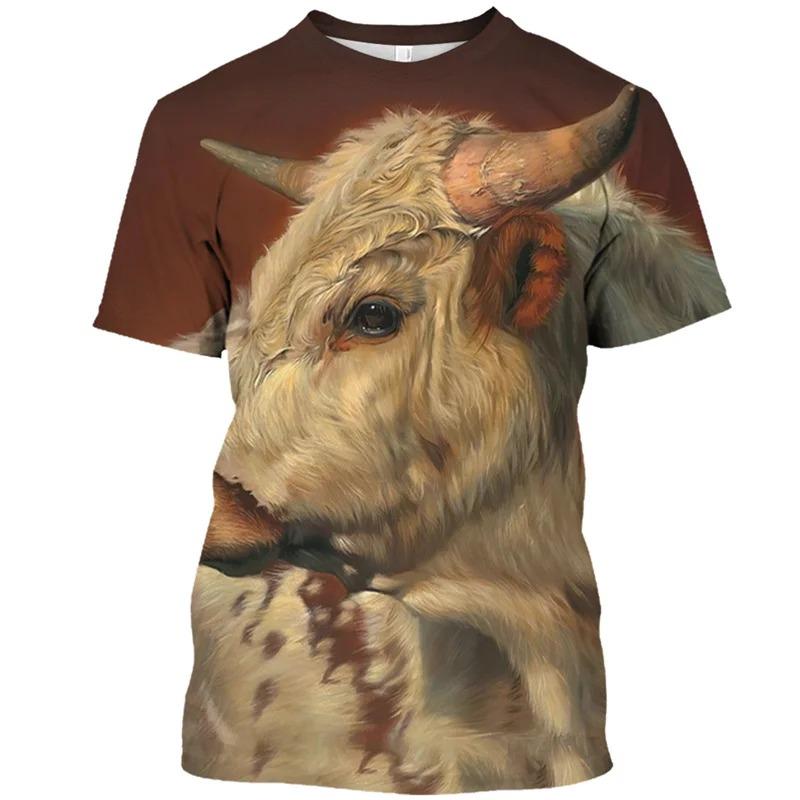 San Fermin Stierkampf T-Shirt 3D toreo tourada Druck Sapin T-Shirt Fiere Bull Tier T-Shirt Damen ropa hombre y2k