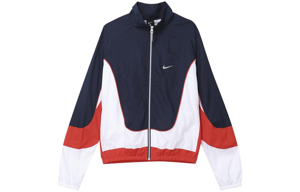 Nike Jackets Men's Dark Blue Stand Collar Moderate Other CV1932-419