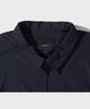 Ffeff Studio 3D Pocket Standard Collar Zip-Up (Navy)