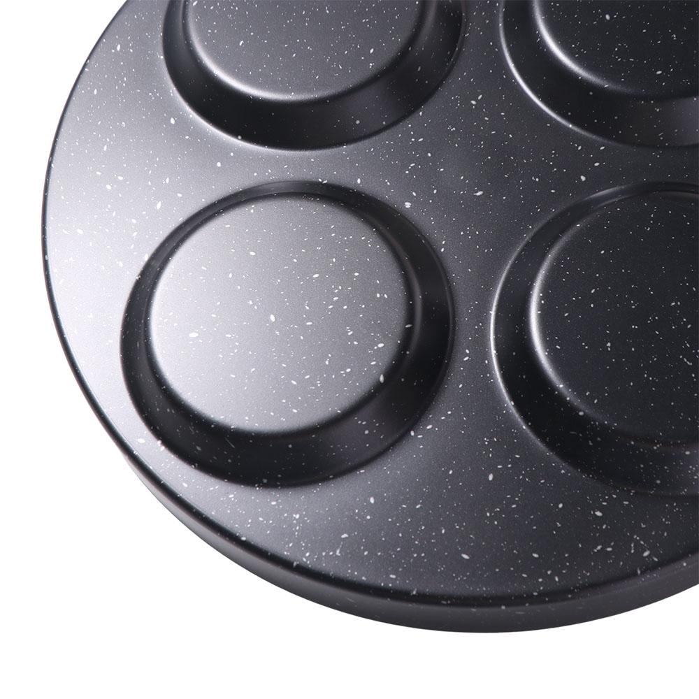 4 Hole Breakfast Egg Pan Divided Egg Cooker Household Egg Ham Pans  Burger Shop
