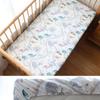 Baby Crib Fitted Sheet For Newborn Soft Cotton Bed Cot Mattress Cover With Rubber 130x70cm