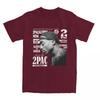 Summer Unisex Women Pac Tupac Shakur T Shirts Apparel HipHop Rapper Cotton Tops Tshirt Novelty Tees