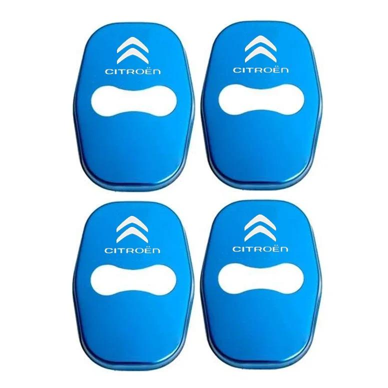 Car Door Lock Cover Protective Sticker Case for Citroen DS C2 C1 C3 C4 C5 Berlingo Picasso Elysee Saxo Relay 3 Xsara Accessories