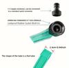 Sprinkler Heads and Soaking Hoses Set Garden Lawn Watering Irrigation Spray Kit Automatic Ground Soaking Drip Hose Sprinkler