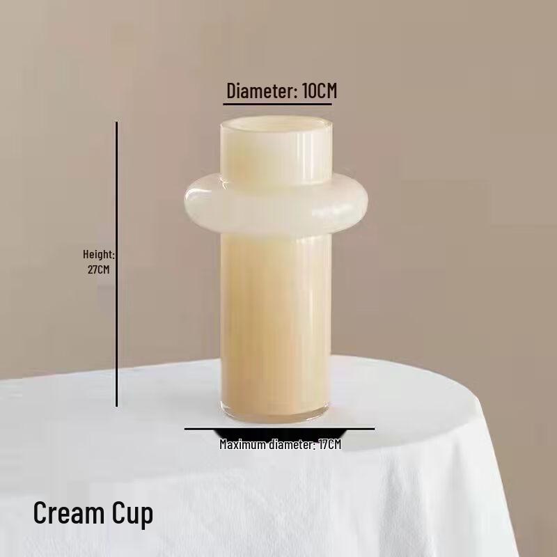 

French Cream Style Decorative Vase