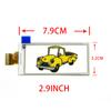 Multi-Size Color E-Ink Module (1.54"/2.13"/2.9") - No Backlight, SPI Communication with Arduino/MCU 32 Dev Resources