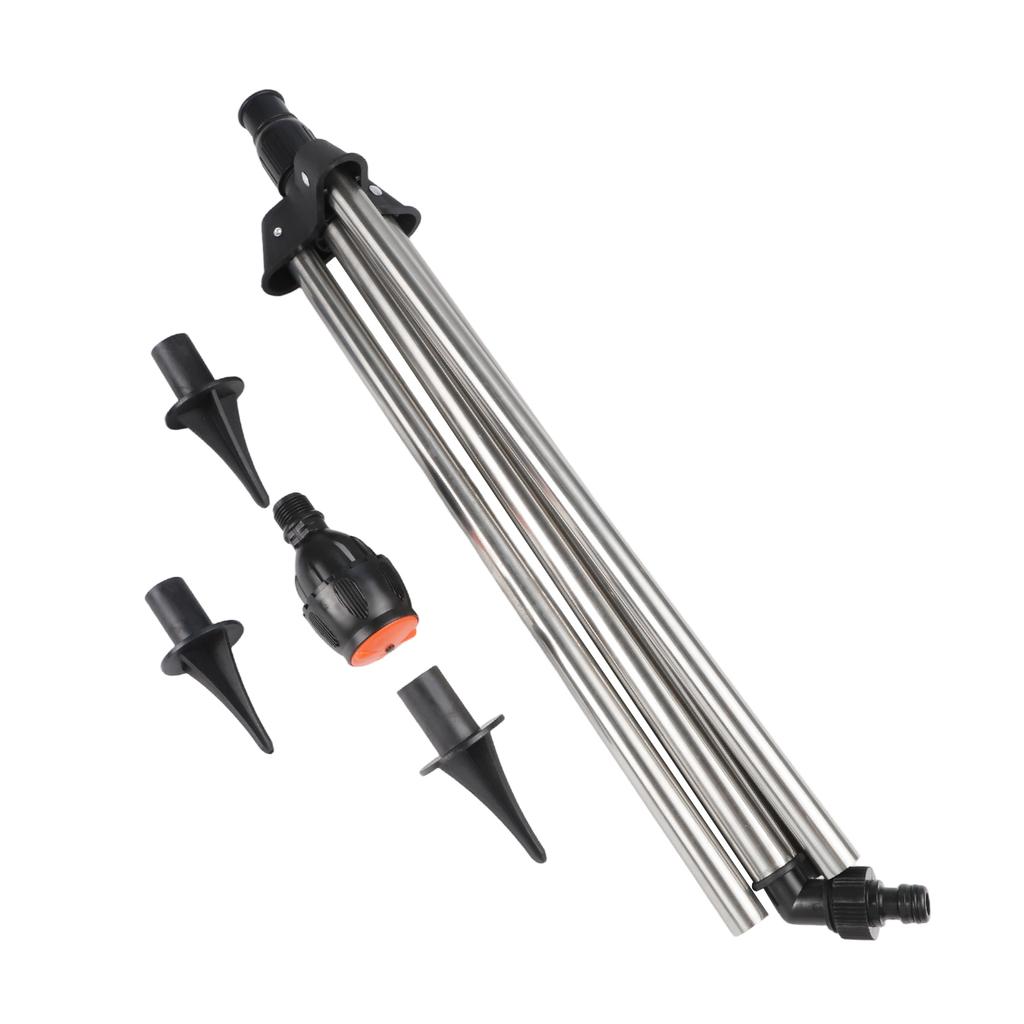 Adjustable Spraying Rotating Sprinkler 360 Degree Rotation Easy Installation Flexible Spray Distance Height-adjustable Tripod