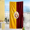 Galatasaray Beach Towel High Absorbency & Quick-Dry Comfortable Lightweight Suitable for Sports, Travel, Swimming, Yoga, Bathroom, Beach, And Pool