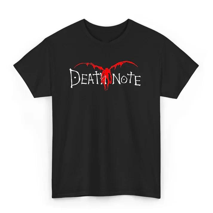 Anime Death Note Logo TShirt Size S4xl Gift For Friends S