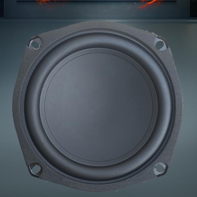 5.25Inch 4Ohm Subwoofer Hifi Speaker Component Metal Horn for Deep Bass and Immersive Sound Experience Accessory
