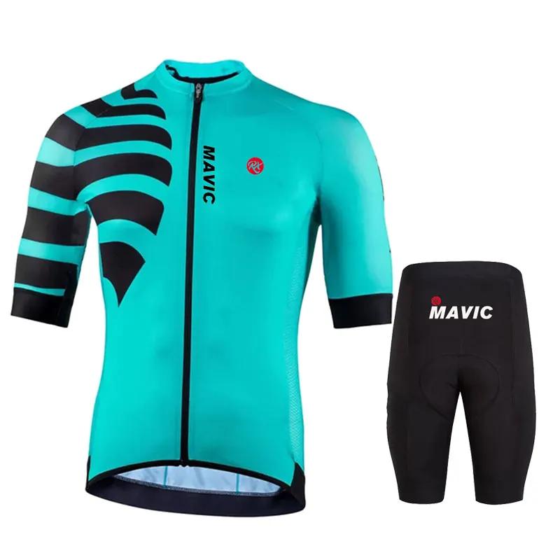 2026 Summer Breathable Cycling Suit Set Cycling Short Sleeve Set Ropa Ciclismo Cycling Sports Shirt Quick Dry Breathable MTB Cycling Wear