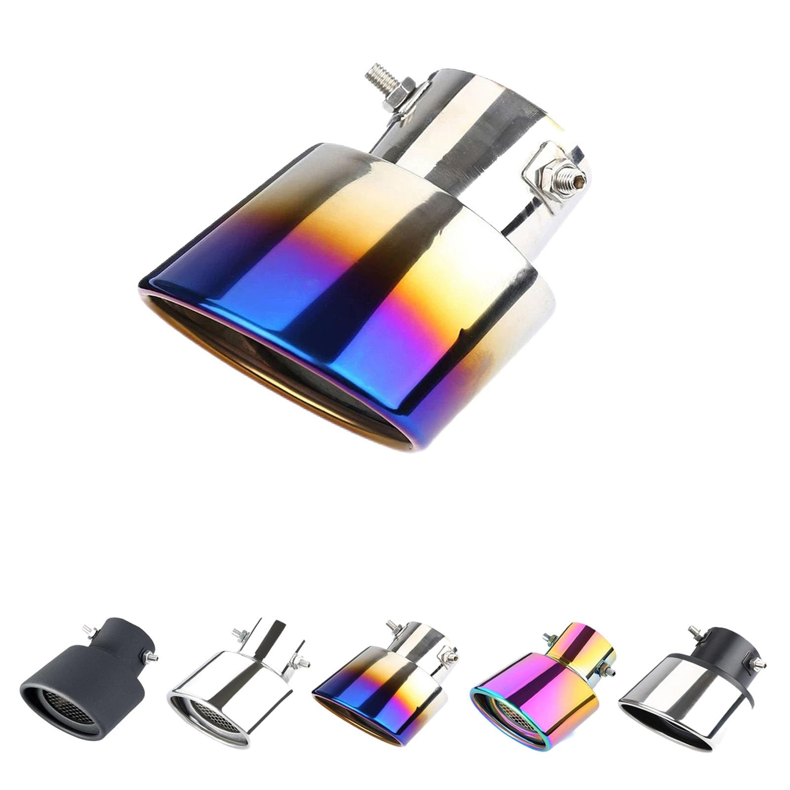 

Toyota Land Cruiser Prado Поздняя 150-я серия TRJ150W/GDJ150W/GDJ151W 2017.9 ~ Настоящее время Насадка глушителя, Универсальный One Size синий