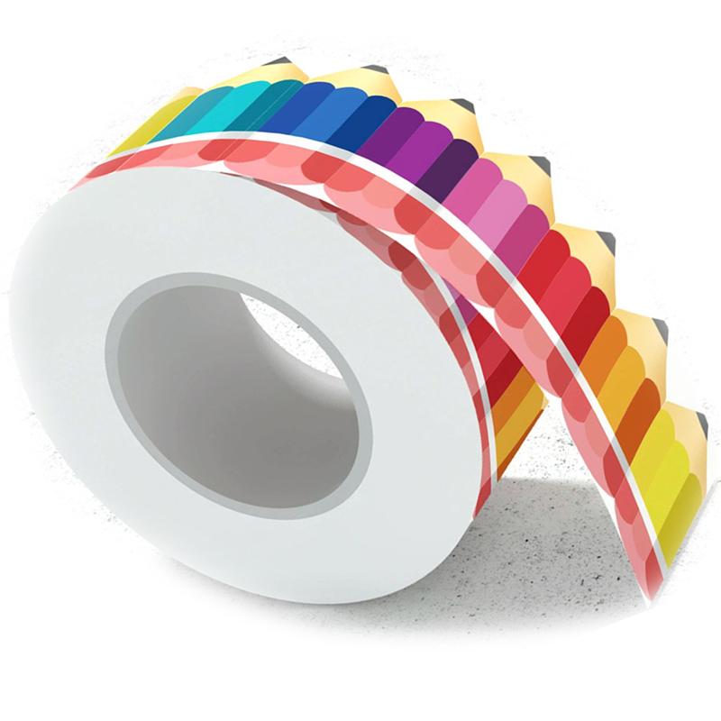 Bulletin Borders Stickers Pencils Border Trim 65.6Ft Back-To-School Decoration Borders designed for Black Board Trim Decoration