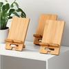 Stylish Adjustable Bamboo Phone and Tablet Stand | Multi-Angle Desktop Holder, Perfect for Home Office, School - Ideal Gift