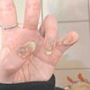 Butterfly Crystal Cat Eye Handmade Press-On Nails - Removable High-End Summer Manicure Patches