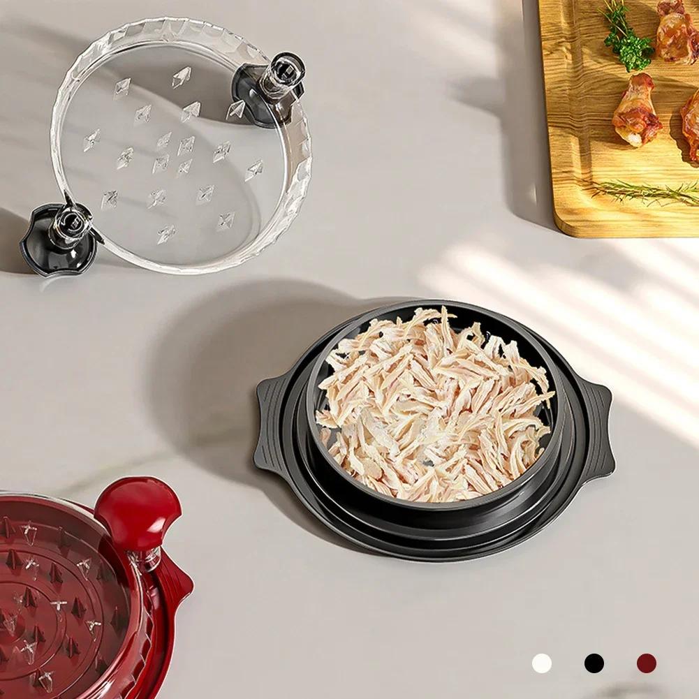 Chicken Shredder Tool Meat Breast Shredding Separation Mincing Grinder Machine With Lid For Shredding Chicken Pork Beef