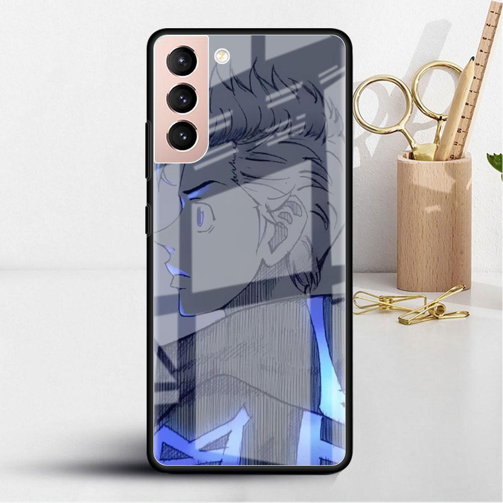 Glashülle für Samsung Galaxy S22 S20 FE S21 5G S10 S9 Plus Note 10 20 Lite Gehärtete Handyhülle Japanische Anime Tokyo Revengers