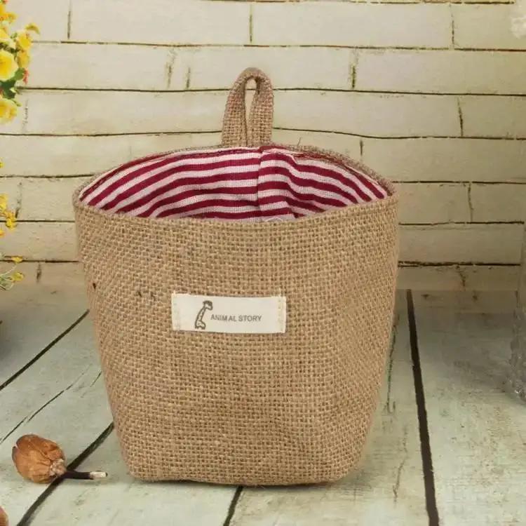 Bathroom Dirty LaundryBaskets Folding Laundry Clothes Hamper Bags Home Storage Bag Organizers Cotton Basket Accessories