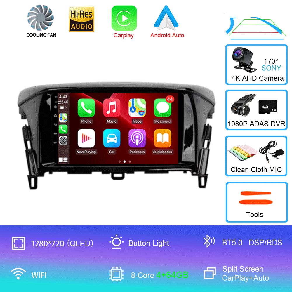 Car Radio Andorid 14 Carplay Auto For Mitsubishi Eclipse Cross 2018 2019 2020 Multimedia Video Player Navigation GPS 2din Stereo