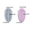 Flexible Silicone Resin Mold for Dish Epoxy Abstract Face Shaped Tray Making Mould Creative Storage Plate Mould