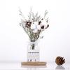 1Set Grass Ration Dried Flowers for Vases, Bouquet Bedroom Living Room Balcony Wedding