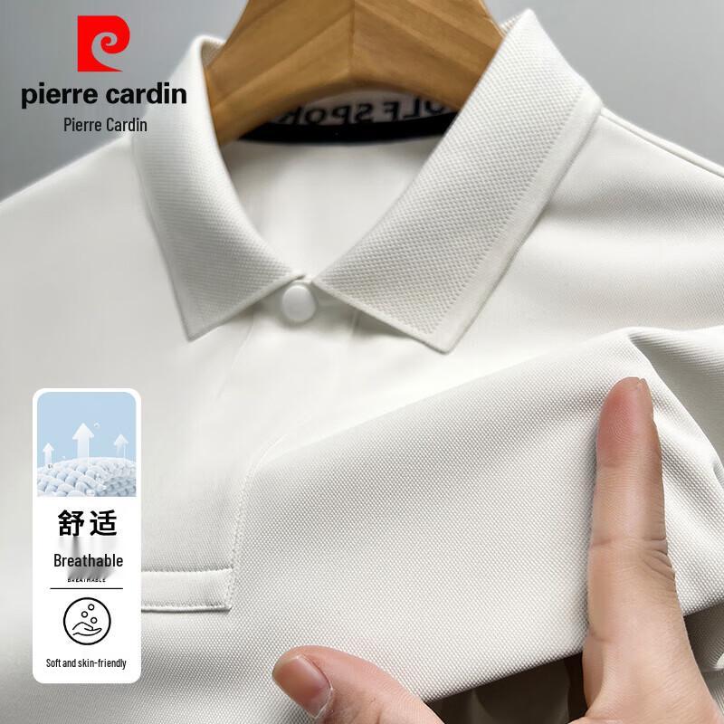 Pierre Cardin Men s Summer Business Casual Short Sleeve Polo Shirt M
