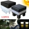 LED Fence Lamp Pillar Light Solar Powered Insulating Sheet Insert Switch Waterproof Residential Corridor Fence Yard