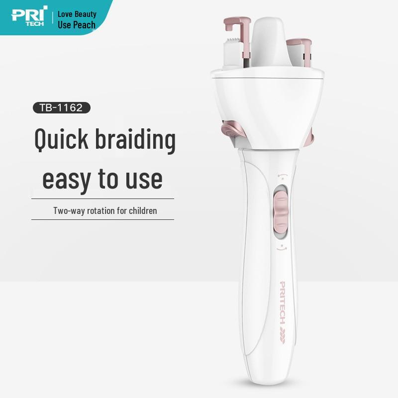 

TB-1162 Автоматическая машинка для плетения косичек для женщин и детей 3W белый