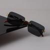 Fashion Square Sunglasses Women Men Retro Brand Designer Mirror Sun Glasses Female Male Rimless Oculos De Sol