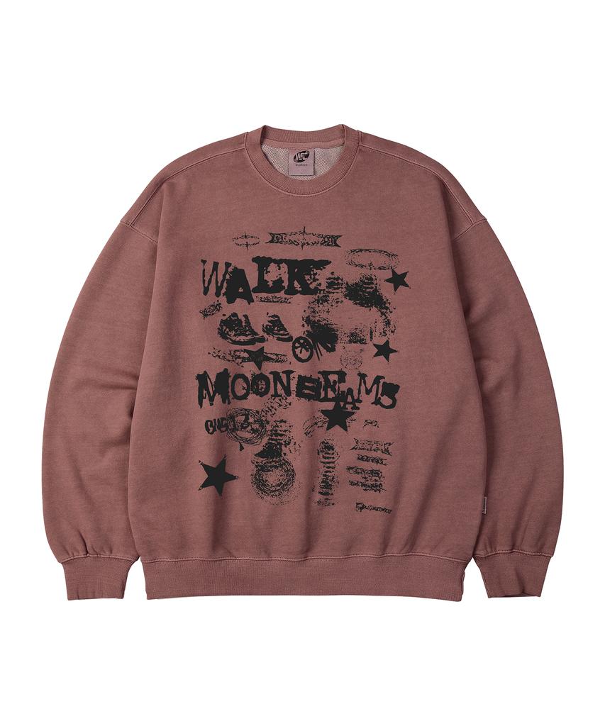 WILDROCK Moonwalk Pigment Oversized Sweatshirt_5 Col