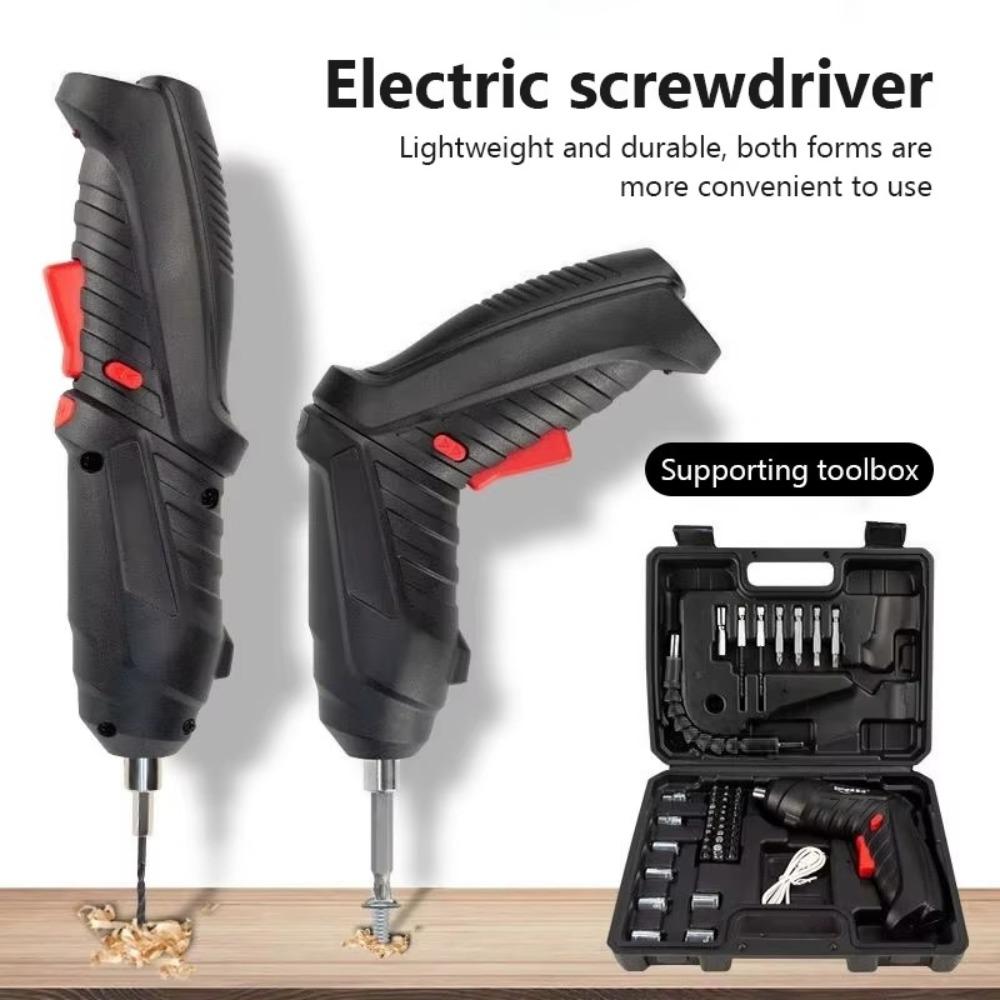 3/15/47PCS 1800mAh Lithium Battery 3.6v Electric Screwdriver Kit  Electrical Repair