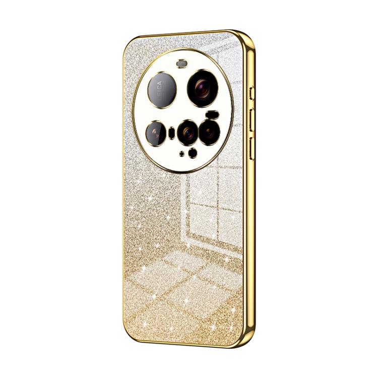 Gradient Glitter Powder Electroplated Phone Case