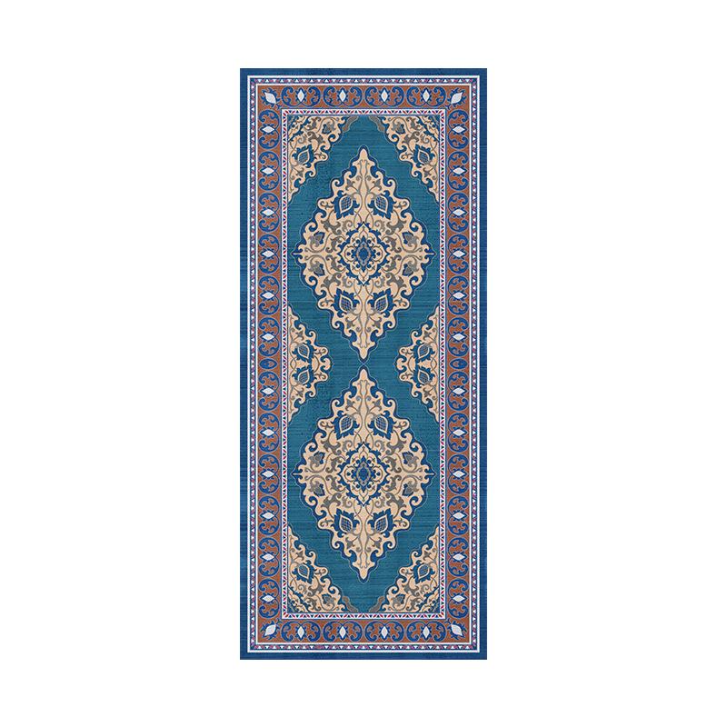 Koberec z TPR omyvatelný ve stylu boho – Skládací podložka do chodby a k arkýřovému oknu.