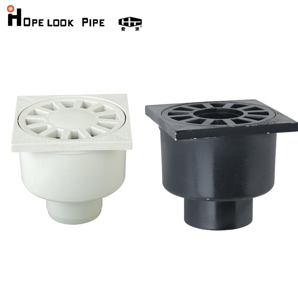 High Quality Best-selling Modern Floor Drain DN200 with High Pressure & Anti-UV Features for Train Station (White,Plastic) белый