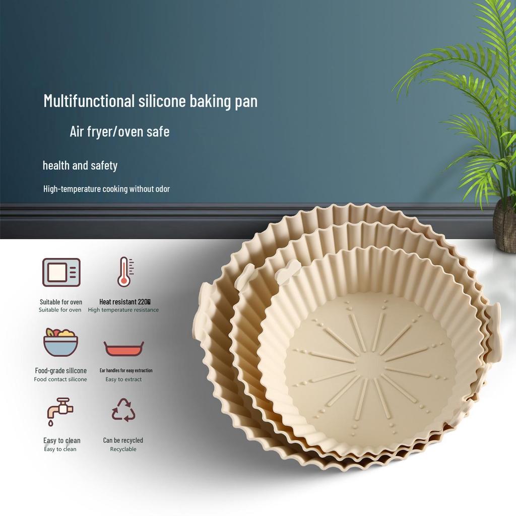 New Multifunctional Silicone Air Fryer Baking Tray