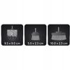 Cleaning brushes for drill 3 pcs, 1/4 shank
