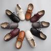 Leather Single Shoes Casual Flat Shoes Women's Shoes
