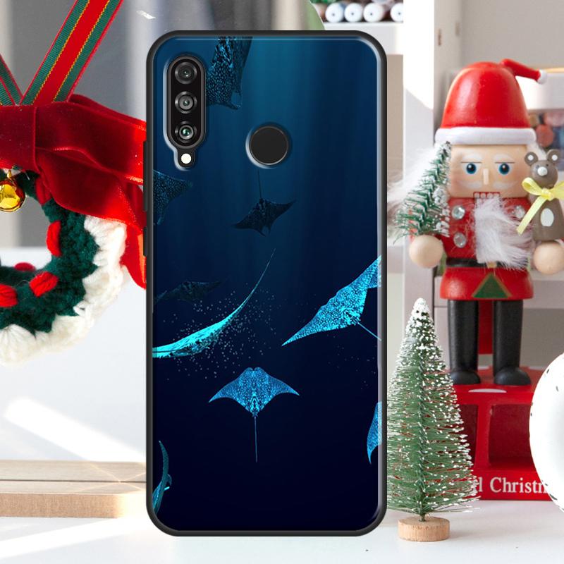 Animal Manta Ray For Huawei Nova 5T 9 10 SE 7i 8i 11i 12i Y73 Y72 Y61 Y91 Y60 Y70 Y90 P20 P40 P30 Lite Case