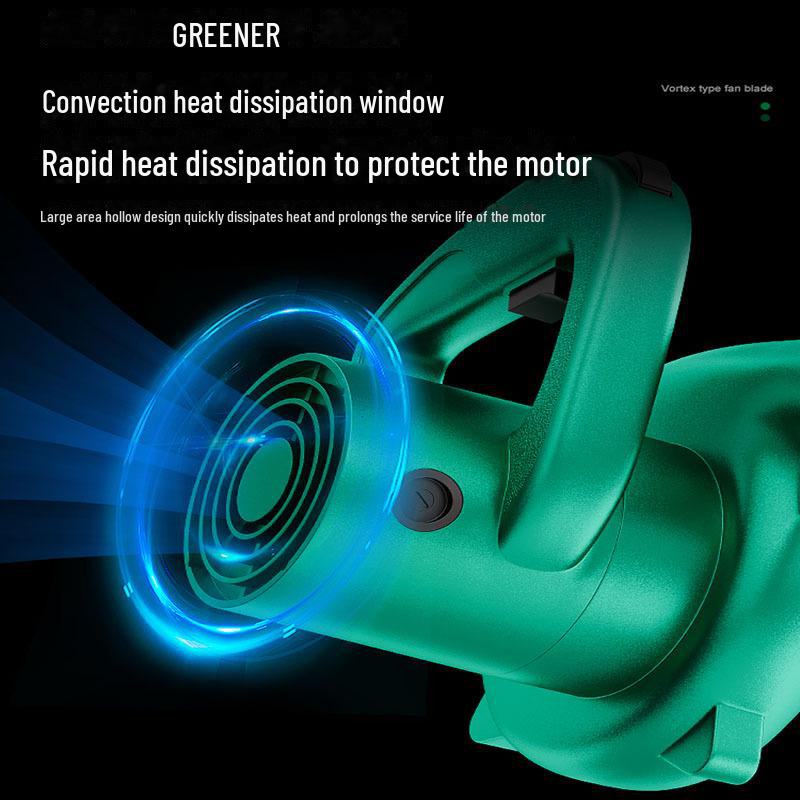 Green Forest 220V High-Power Industrial Hair Dryer & Dust Blower Gun