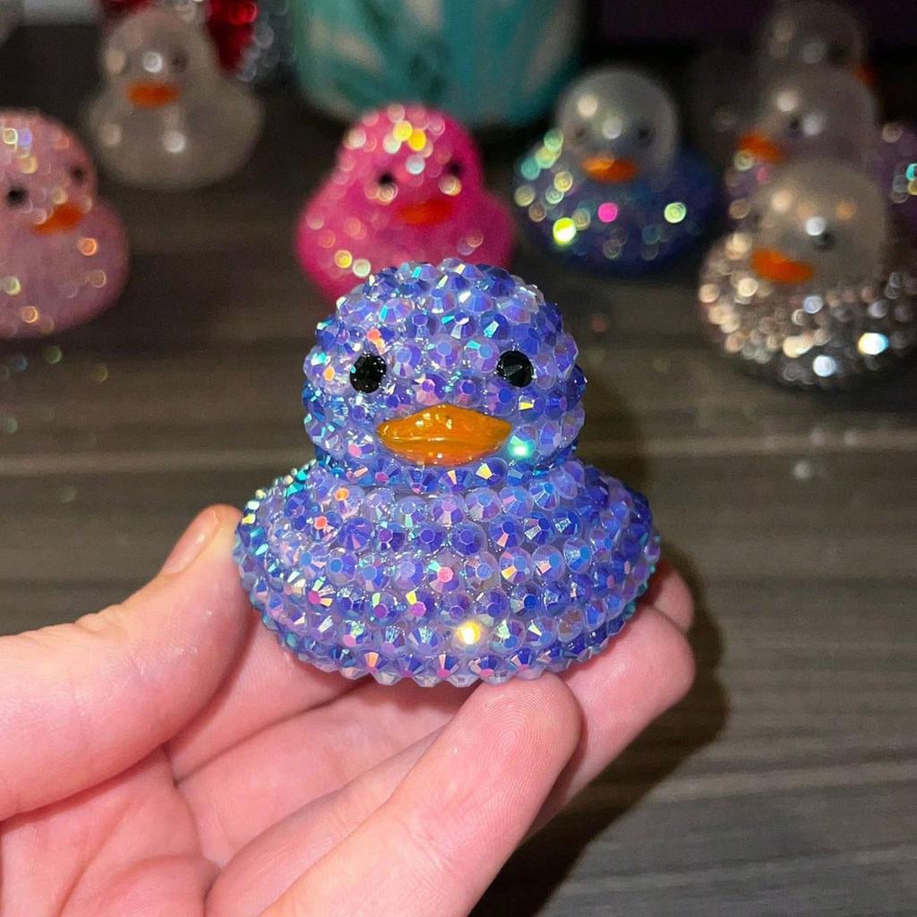 DIY Diamond Tool Duck, Fun Multi-color Handicrafts, Glue Pens, Handmade Decorations