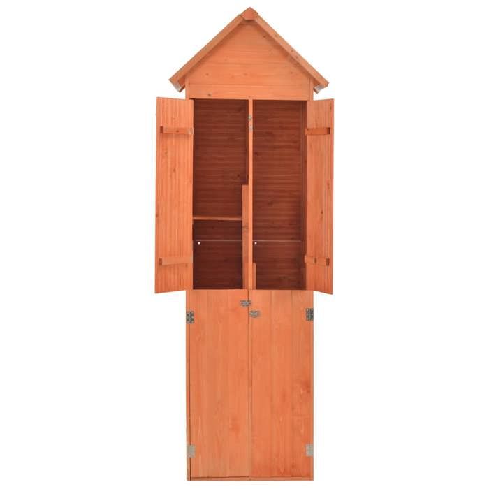 VidaXL Garden Shed 71 X 60 X 213 Cm Wood