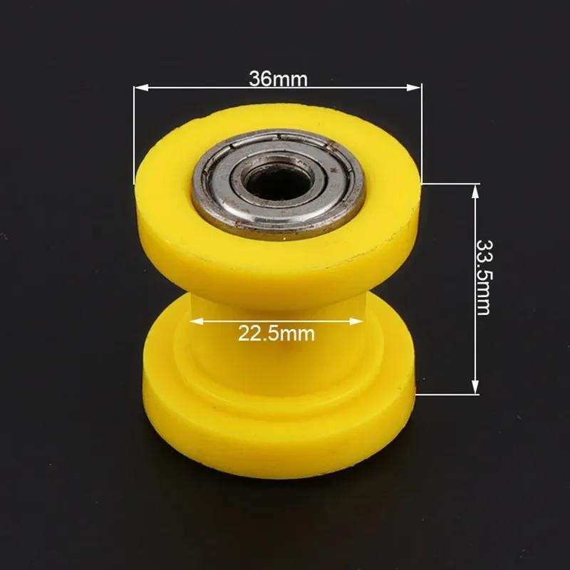 8mm/10mm Motorcycle Drive Chain Roller Pulley Tensioner Wheel Guide For SSR XR125 CRF50 KLX110 Pit Dirt Bike Mini Bike ATV Parts
