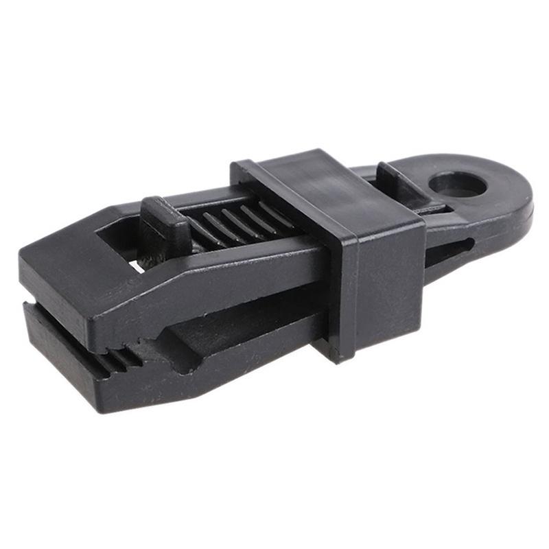 2 Pcs Tents Wind Rope Clamp Awnings Outdoor Camping Plastic Clip Tents Accessories